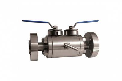 BLOCK & BLEED VALVE â€“ Flange to Flange Type Block & Bleed Valves